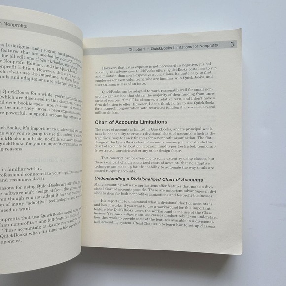 5/$12 Book Running QuickBooks in Nonprofits Kathy Ivens 2005 Bookkeeping - Picture 5 of 10